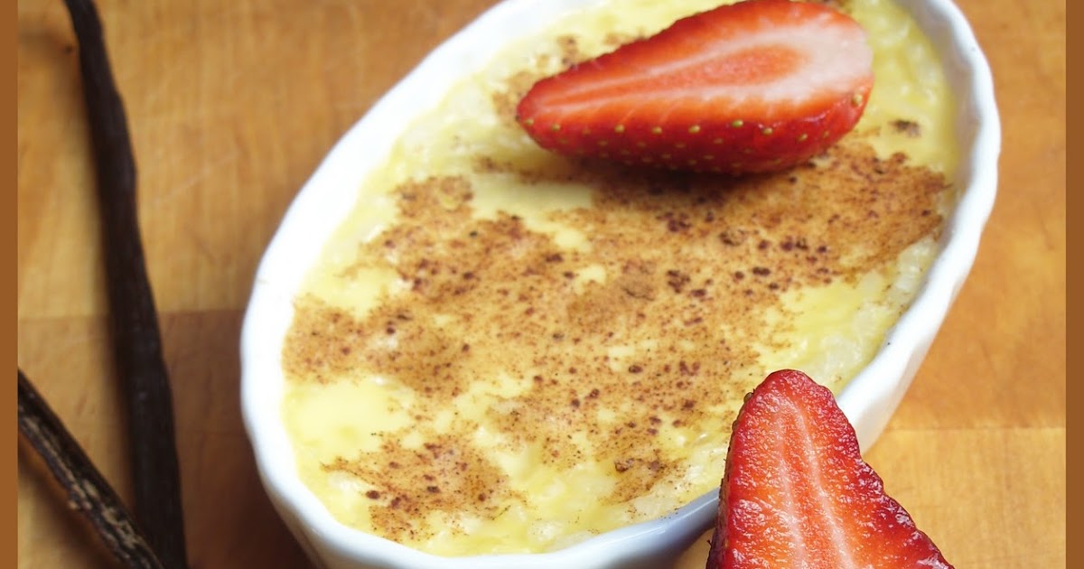 These Tastes of Mine Baked Rice Custard